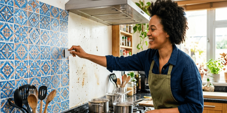 Adeus à tinta branca nas paredes da cozinha: novo revestimento lavável promete acabar com manchas de gordura e cheiro de fritura