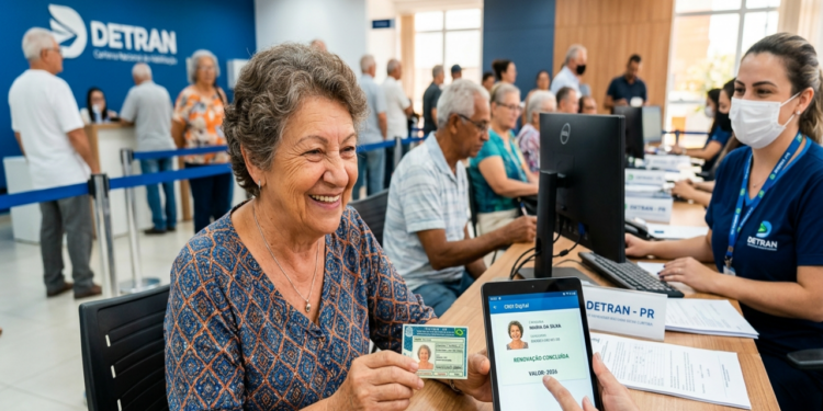 CNH para idosos 2026: Detran confirmou como funciona a renovação para quem tem mais de 60 anos
