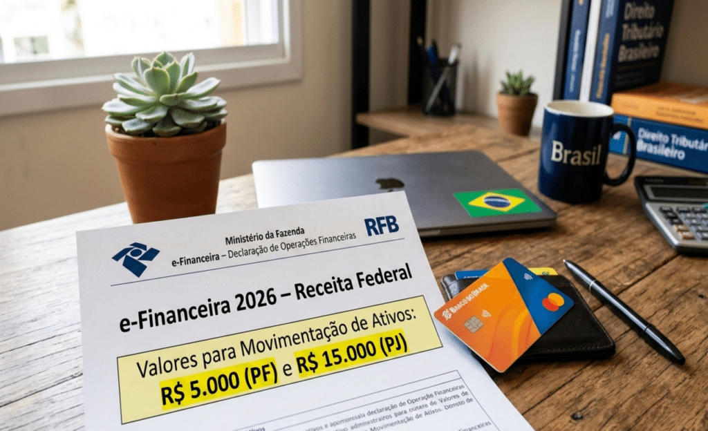 Receita Federal traz novo alerta sobre uso do cartão de crédito e orienta contribuintes sobre novas regras fiscais em 2026