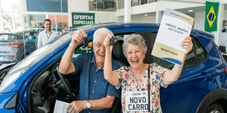 Idosos podem comprar carro zero quilômetro com preço reduzido após nova lei que amplia benefícios no país