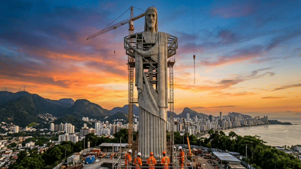 Megaobra aprovada pelo prefeito promete a maior estátua do Brasil com 94 metros de altura e fortalecer o turismo dessa cidade em 2026