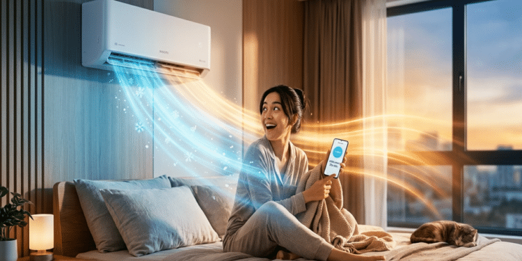 Novo ar-condicionado quente e frio da Xiaomi promete gelar o quarto em 20 segundos e esquentar em menos de 60