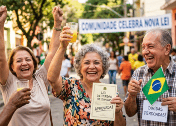 Idosos com mais de 60 anos estão comemorando a lei que facilita o perdão de dívidas