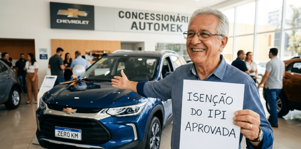 Idosos podem comprar carro zero quilômetro com preço reduzido após nova lei que amplia benefícios no país