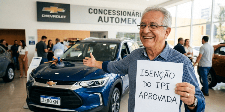 Idosos com mais de 60 anos podem adquirir carros com isenção do IPI após nova lei que amplia benefícios no Brasil