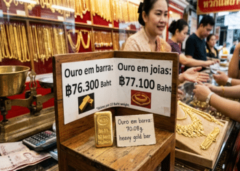 Os preços do ouro subiram novamente no final de fevereiro de 2026: Veja os novos valores