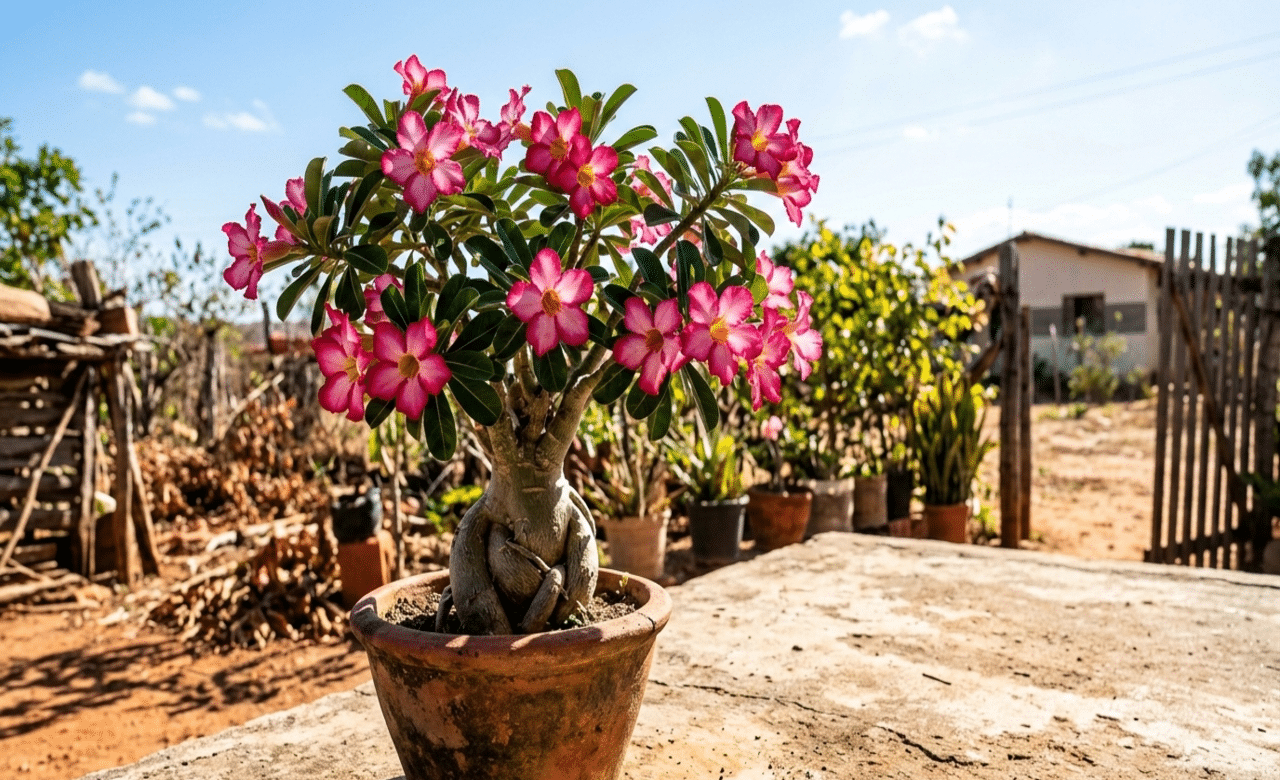 7 plantas resistentes ao sol do Nordeste que deixam o quintal bonito mesmo em tempos de seca
