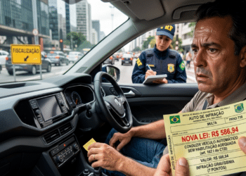 Nova lei prevê multa de quase R$ 600 para motoristas que dirigir veículo automático sem habilitação correta