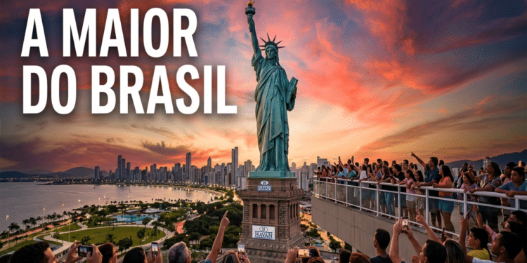 Megaobra aprovada pelo prefeito promete a maior estátua do Brasil com 94 metros de altura e fortalecer o turismo dessa cidade em 2026