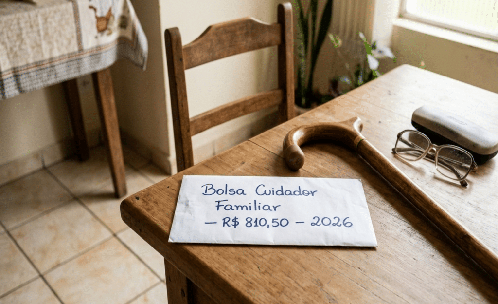 Governo confirma novo pagamento de R$ 810,50 mensais para pessoas que cuidam de idosos em casa em 2026