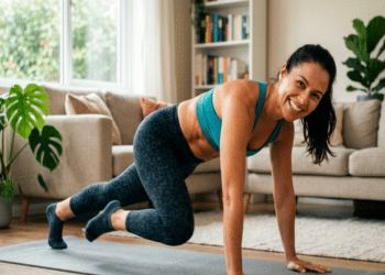 Os 5 melhores exercícios para quem quer perder gordura abdominal sem pular e sem sair de casa depois dos 40 anos