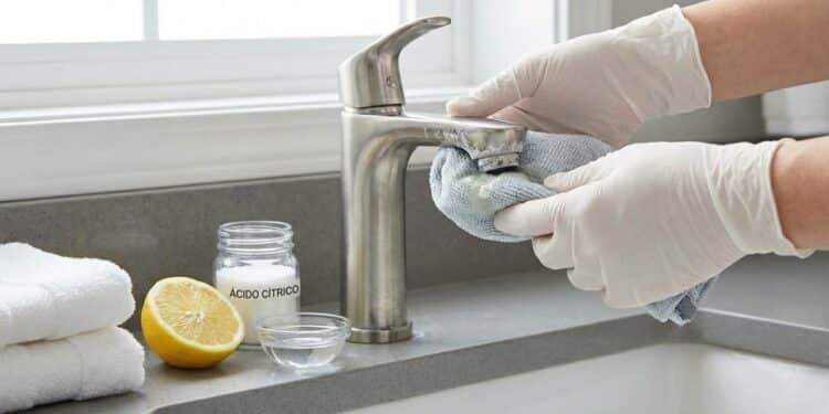 Adeus manchas na torneira: truque simples com detergente elimina o calcário sem esforço