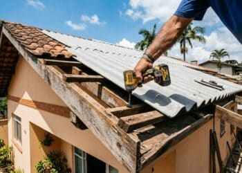 Adeus telhas caras: fibrocimento leve corta até 40% do custo da reforma e vira tendência