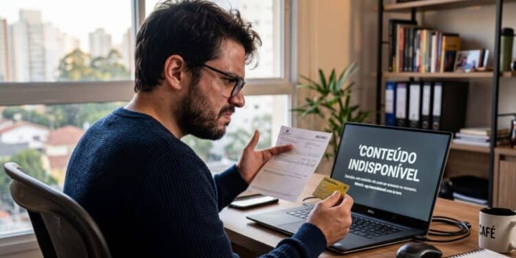 Pai entra em processo após investir R$ 5.300 em curso online que não cumpriu promessa