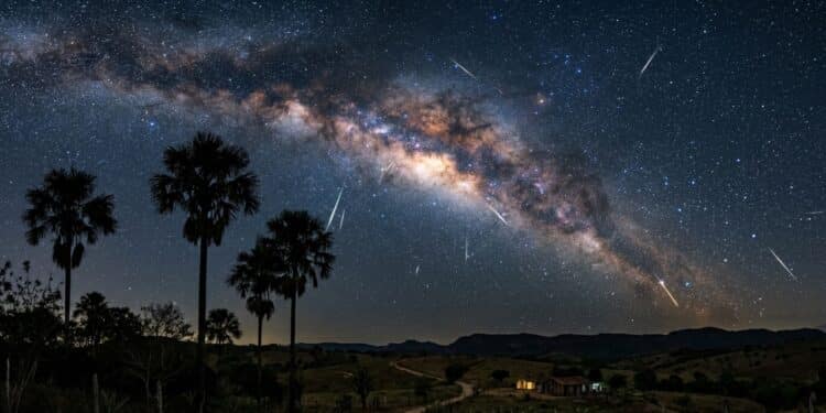 Chuva rara do cometa Halley no dia 6 chega com impacto direto no dinheiro e nas emoções dos signos do zodíaco