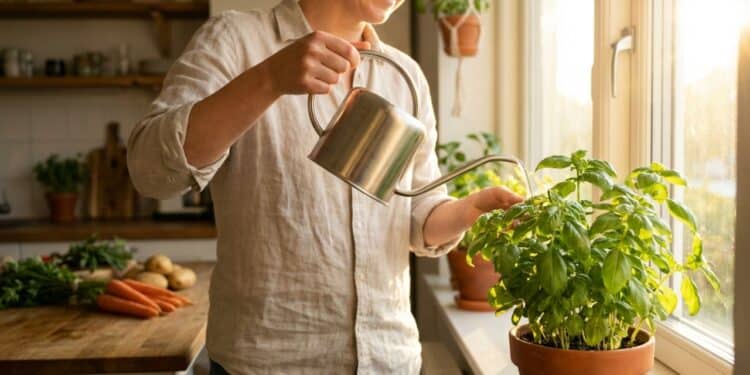 Esse ouro líquido da cozinha pode ajudar as plantas quando vai ao vaso do jeito certo