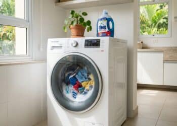 O custo de usar a máquina de lavar 3 vezes por semana por 30 dias pode te surpreender