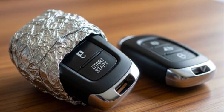 Por que os motoristas embrulham as chaves do carro em papel alumínio: a explicação vai surpreender muita gente
