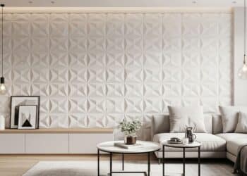 Diga adeus à pintura tradicional! Painéis decorativos transformam paredes da sala em poucas horas