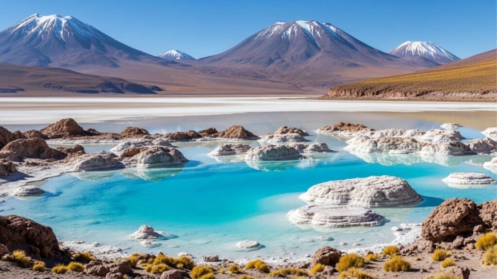 Salar de Atacama fica no norte do Chile