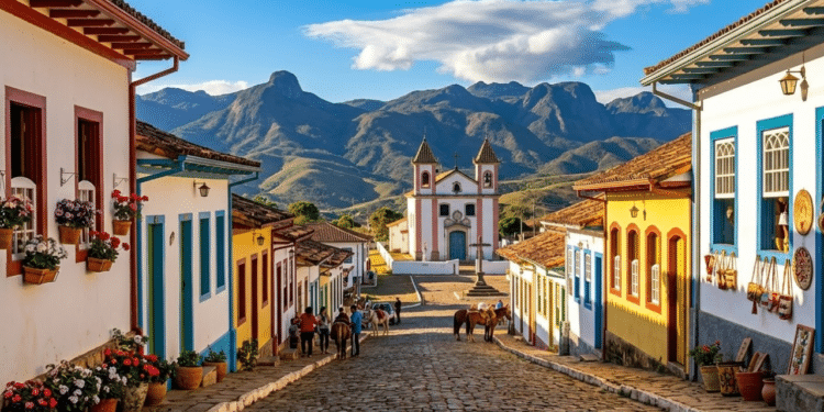 Fundada em 1716, essa vila mineira a 1.500 m de altitude encanta com 14 cachoeiras e noites frias