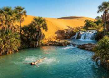 O deserto brasileiro com águas mágicas que desafiam a gravidade, dunas gigantes e cachoeiras cristalinas