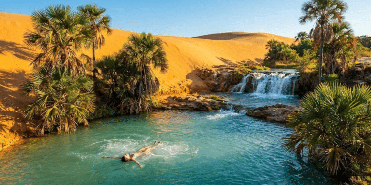 O deserto brasileiro com águas mágicas que desafiam a gravidade, dunas gigantes e cachoeiras cristalinas