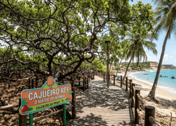 Ranking elege o "Paraíso escondido" nessa pequena vila no Nordeste com a maior árvore do planeta e melhor destino em 2026