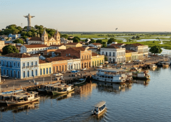 A cidade que guarda 60% do Pantanal e realiza a única festa junina do Brasil que banha o santo no rio