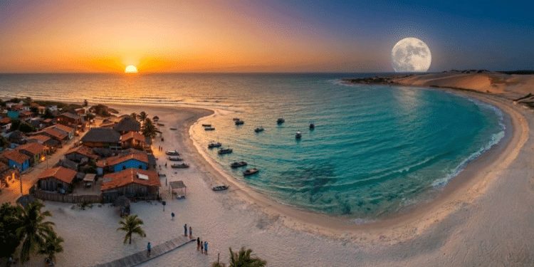A vila onde não há asfalto nem postes de luz e a lua ilumina uma das 10 praias mais incríveis do mundo