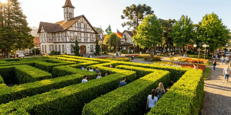 Uma cidade da Serra Gaúcha vem chamando atenção pelo charme de suas flores e jardins exuberantes