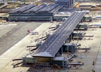 Aeroporto Internacional de São Paulo-Guarulhos - Foto: Wikimedia Commons