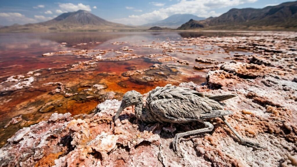 O lago que pode transformar animais em pedra intriga cientistas e visitantes na África