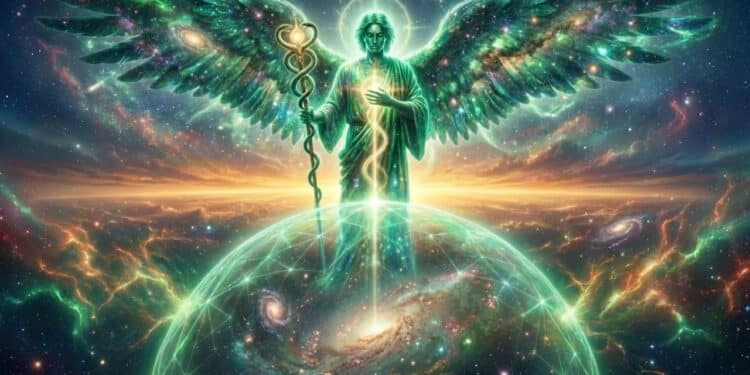 Arcanjo Rafael cósmico