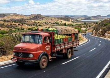 Obra de R$ 34 milhões de pavimentação de rodovia chega a 96% de execução na Paraíba para beneficiar escoamento da produção agrícola no Cariri