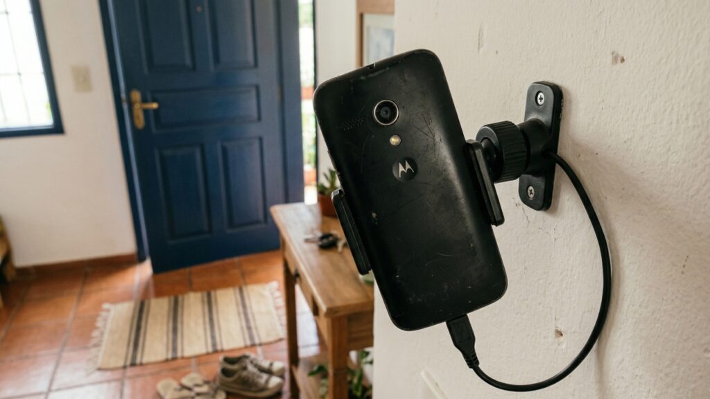 O celular velho que muita gente tem em casa pode virar uma câmera de segurança