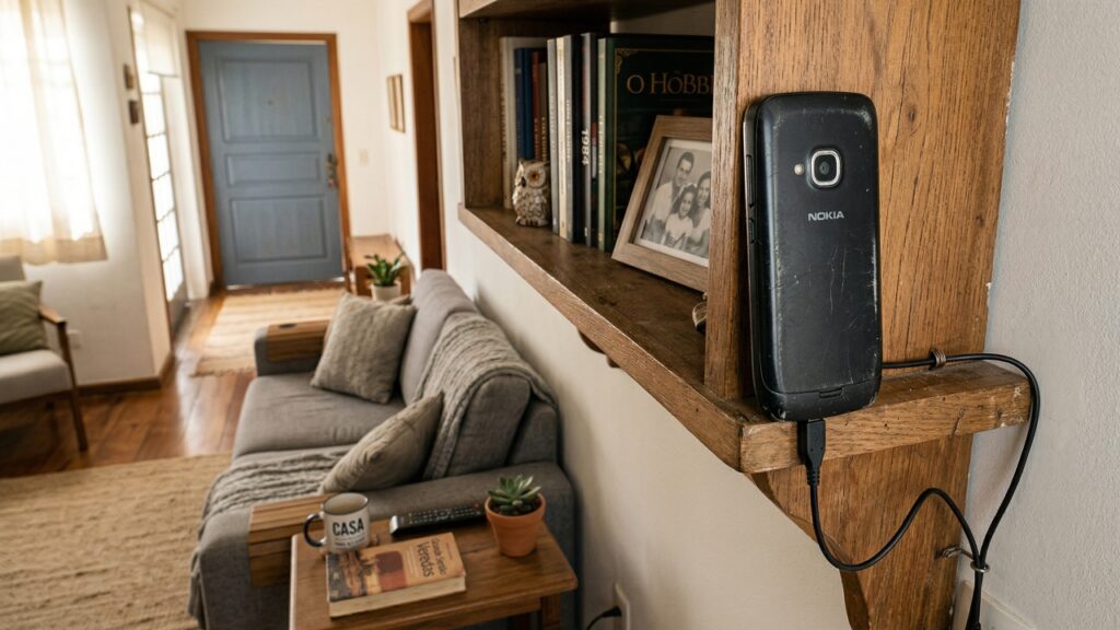 O celular velho que muita gente tem em casa pode virar uma câmera de segurança