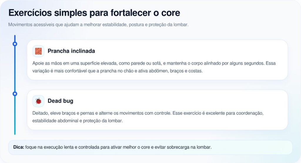 Os 5 melhores exercícios para quem quer perder gordura abdominal sem pular e sem sair de casa depois dos 40 anos