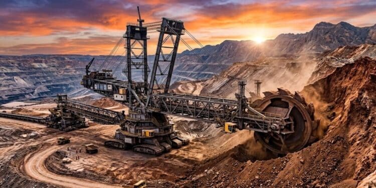 Maior veículo do mundo impressiona ao pesar 14.200 toneladas e desafia os limites da engenharia ao 'cortar' montanhas de terra sozinho