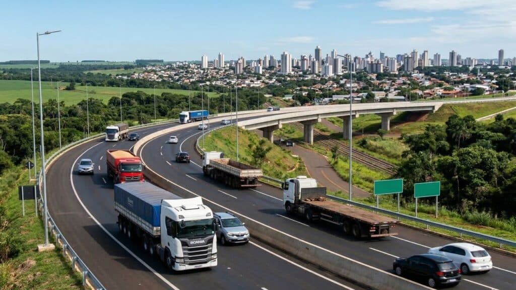 Paraná recebe R$ 672 milhões para rodovias e coloca duas obras no centro da logística estadual