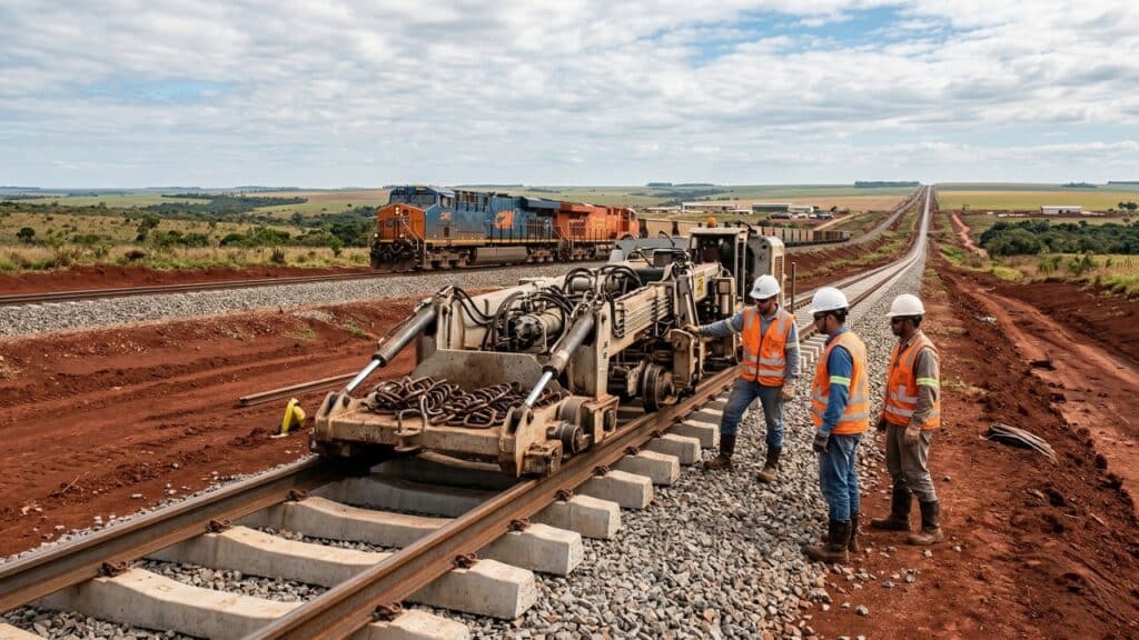 A nova ferrovia de 1.708 km que vai cortar o Brasil e chegar ao litoral da Bahia