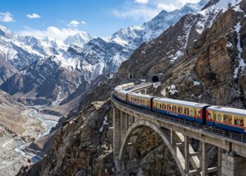 Índia surpreende com plano para ferrovia mais alta do mundo no Himalaia acima de 3.900 metros de altitude em megaprojeto de R$ 65,0 bilhões