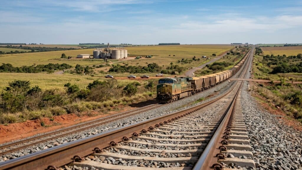 A nova ferrovia de 1.708 km que vai cortar o Brasil e chegar ao litoral da Bahia