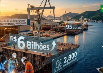 Setor naval vai receber megaprojeto com aprovação de R$ 6 bilhões pelo Fundo da Marinha Mercante com potencial para gerar 2,8 mil empregos diretos e viabilizar 95 obras