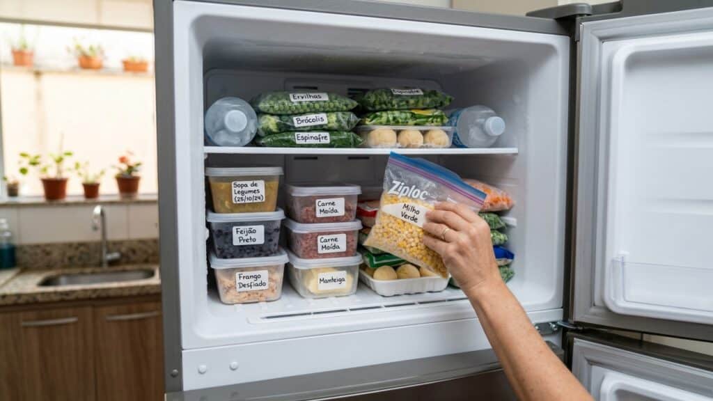 Por que manter seu congelador cheio pode ajudar a economizar energia