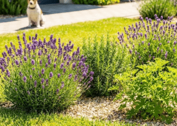Manter a grama regularmente cortada, com altura inferior a 5 centímetros, diminui o acúmulo de umidade e reduz possíveis esconderijos.
