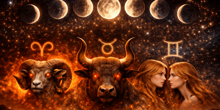 Guia Lunar de 23 a 29/03: O Impacto nos Signos de Áries a Gêmeos