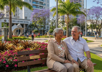 São Caetano do Sul prova que longevidade não depende apenas de hospitais, mas de um conjunto que inclui transporte acessível, lazer ativo, segurança e vínculos comunitários