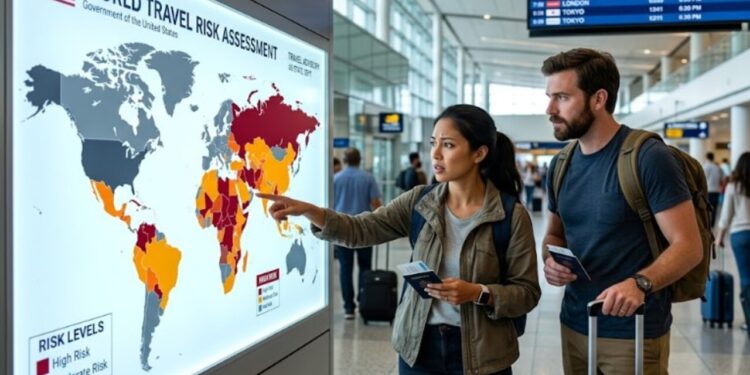 Mapa feito pelos EUA de países que trazem perigo aos americanos tem alerta amarelo para Brasil