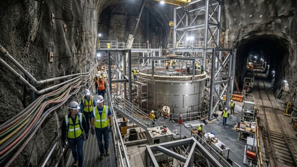 Antiga mina de ouro a 1.500 metros vira laboratório gigante que tenta revelar segredos do universo